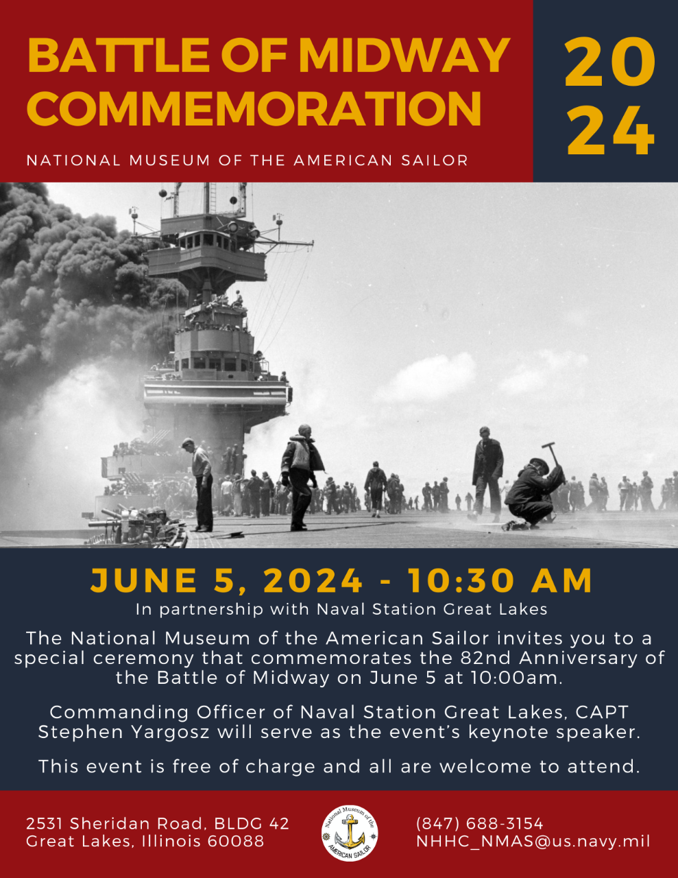 NMAS Battle of Midway Commemoration 2024    