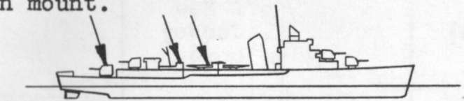 Diagram of SIMS (DD409) depicting damaged areas