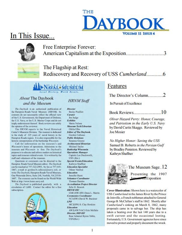 Daybook Cover Reload-Volume 11-Issue 4-Cover Reload 