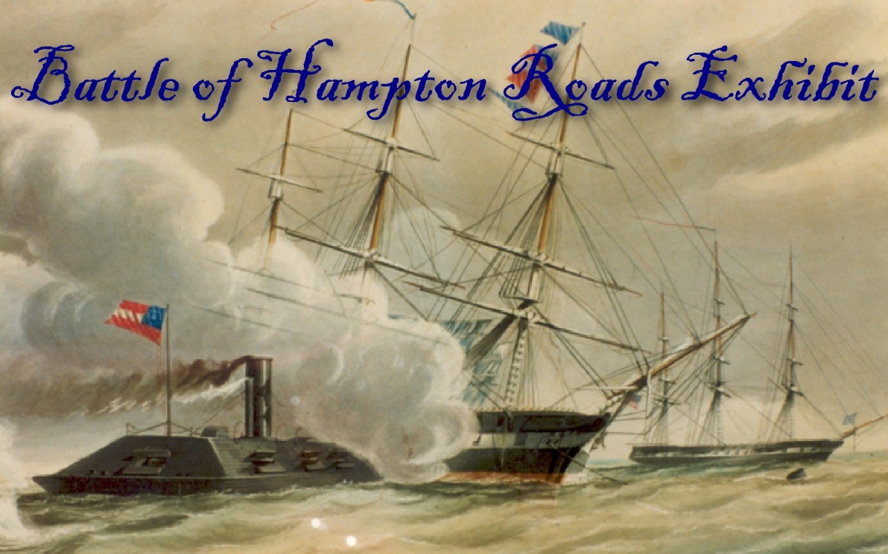HRNM has opened a new exhibit about the Battle of Hampton Roads. Click the image for more information. 