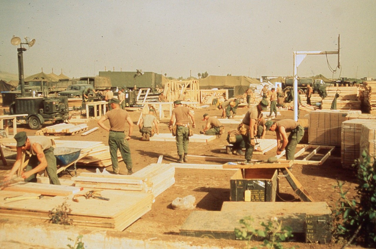 World’s Largest “Sh*tter” Assembly Line. Operation Provide Comfort, Kurdistan, 1991.