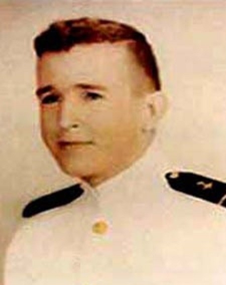 LT William C. Fitzgerald, Vietnam War posthumous Navy Cross recipient, as a midshipman.