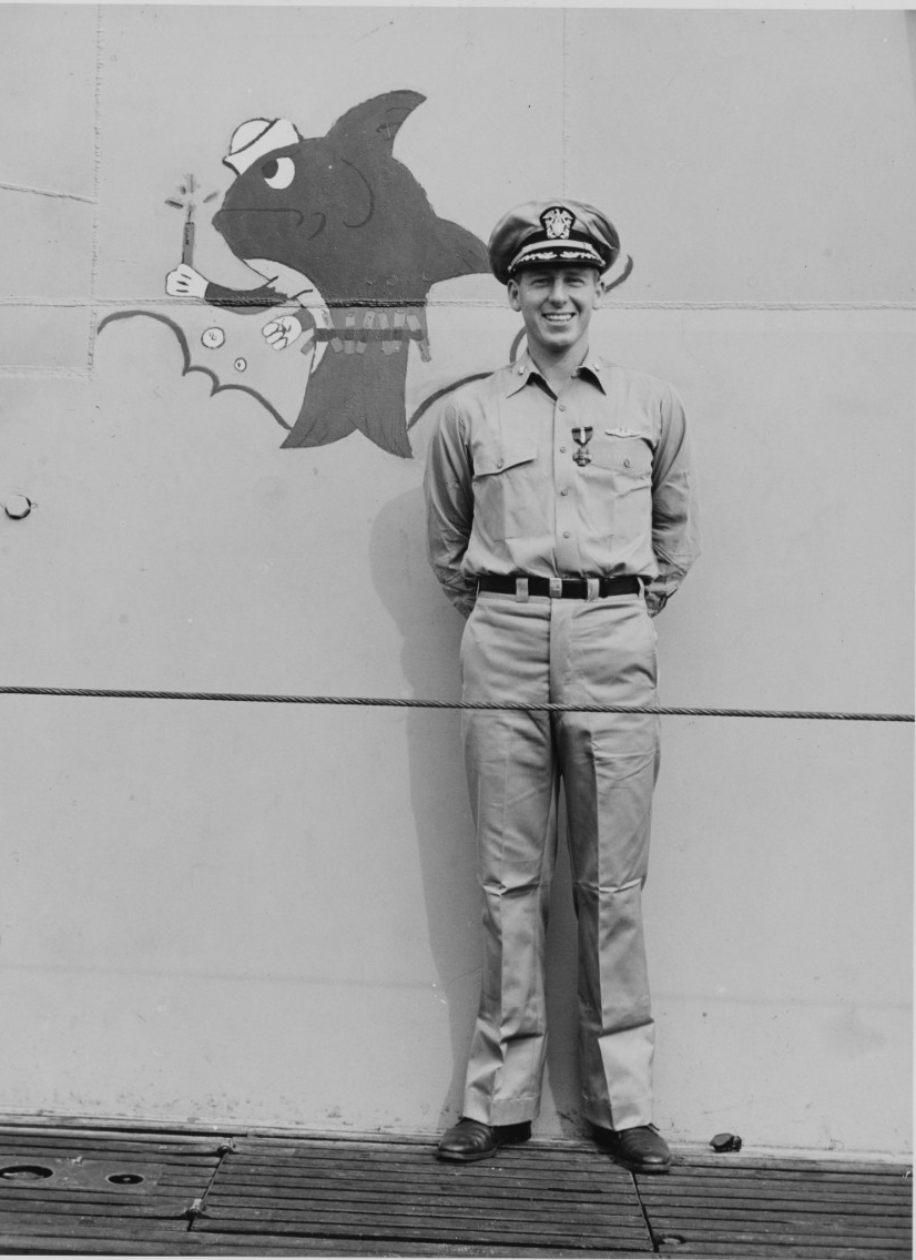 Photo #: NH 103534 Commander Eugene B. Fluckey, USN