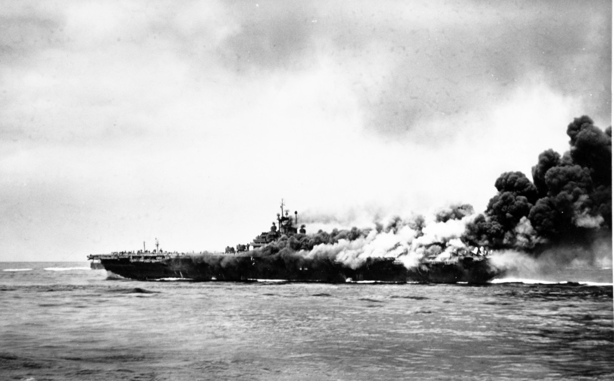 80-G-274261 Okinawa campaign, 1945.