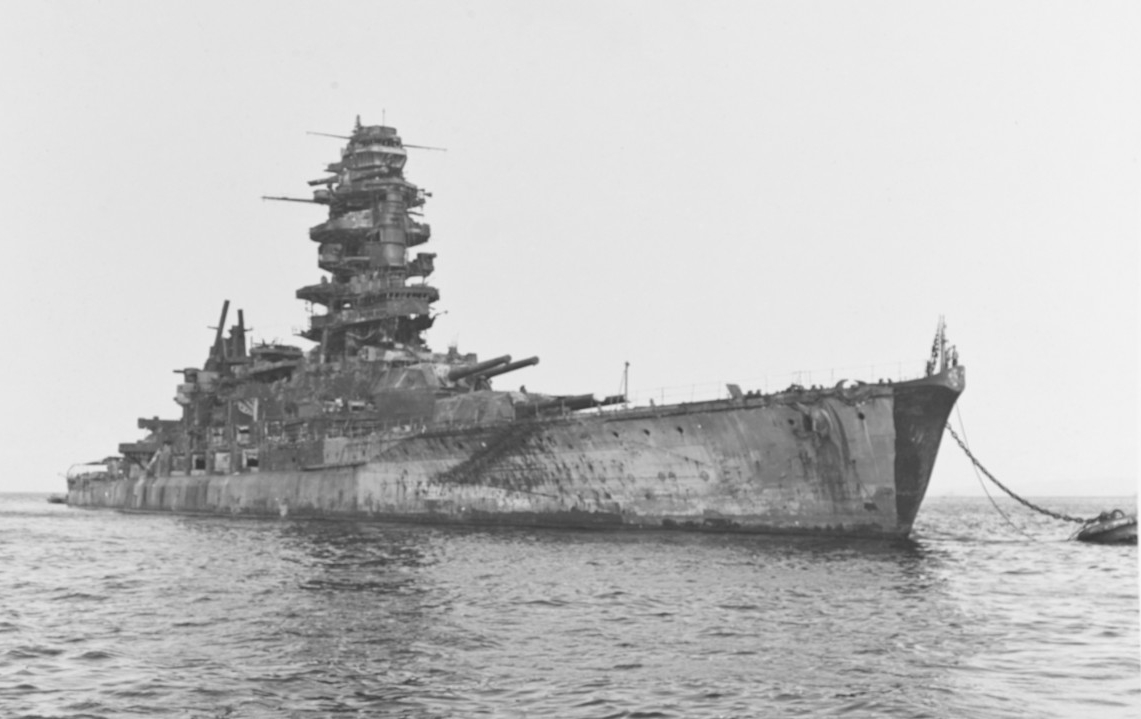 Photo #: 80-G-374671 Japanese battleship Nagato