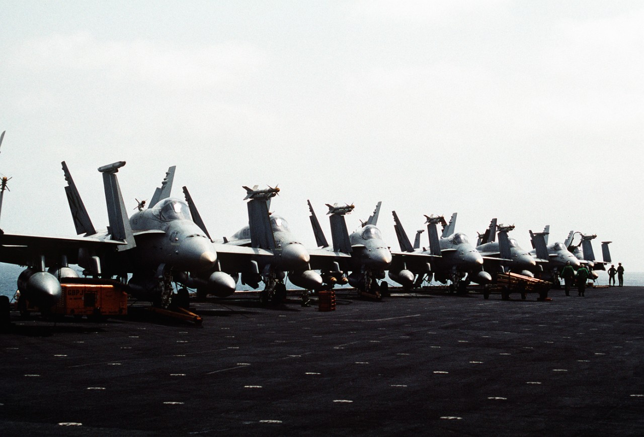 F/A-18C Hornet aircraft of Strike Fighter Squadron 113 (VFA-113)