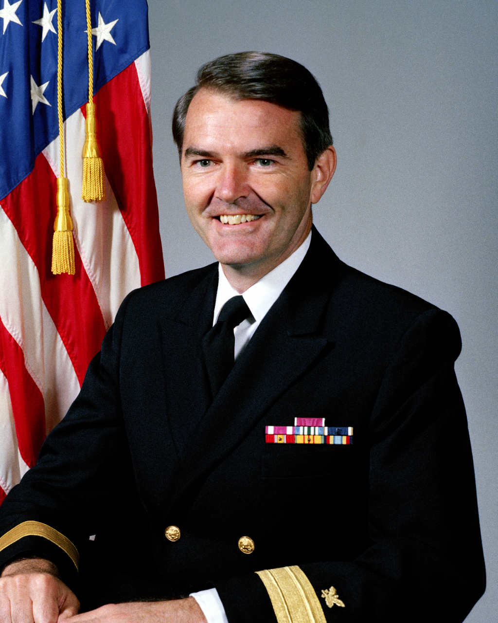 Rear Admiral (lower half) Philip R. McNall, USN