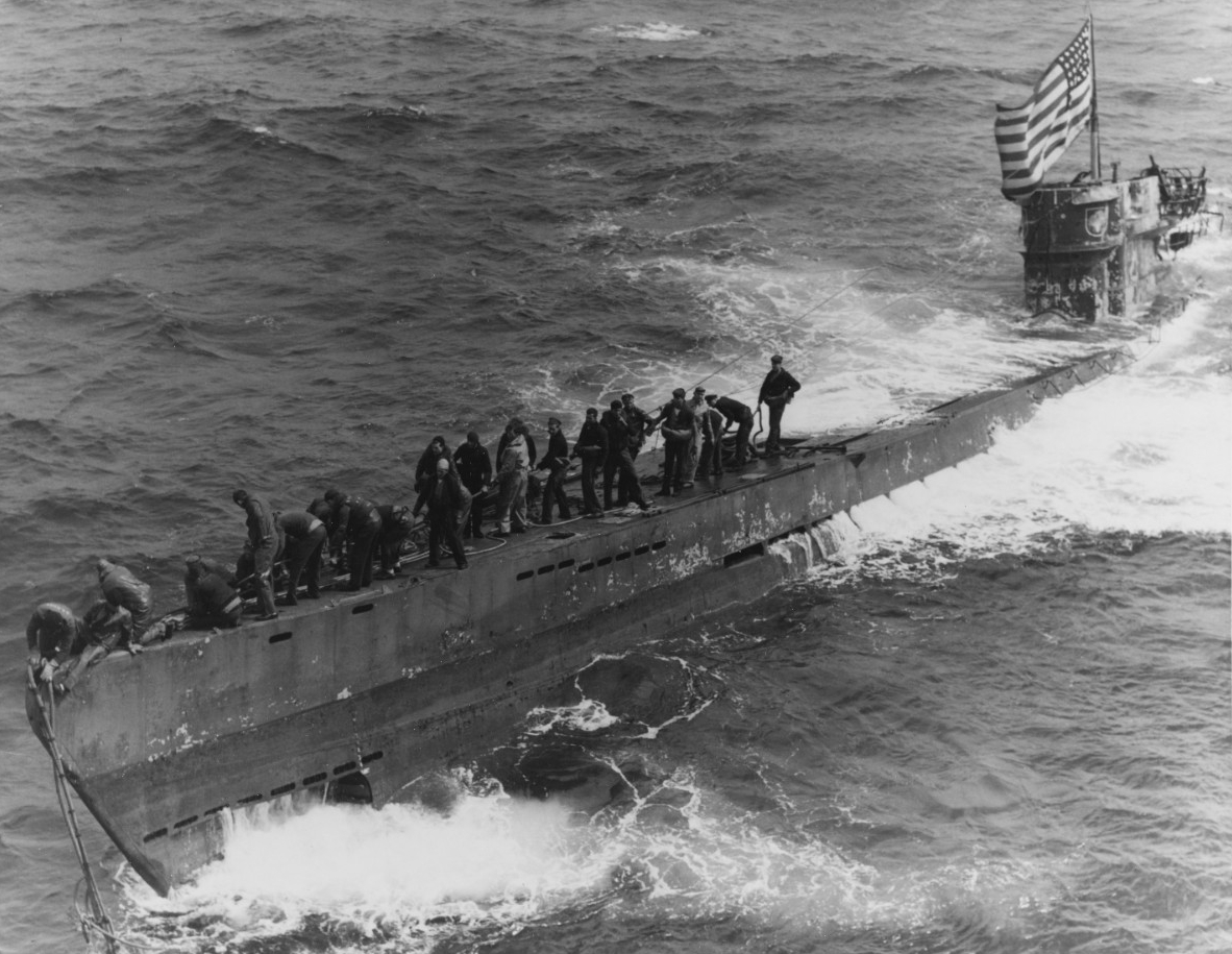 Photo #: 80-G-49172 Capture of German Submarine U-505