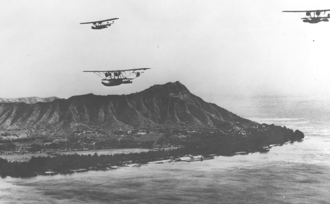 VP-10 Non-Stop Formation Flight 10-11 January 1934
