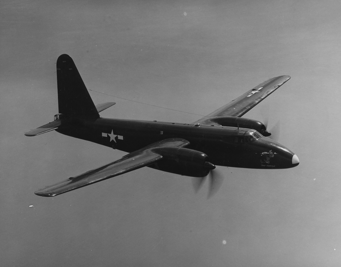Lockheed P2V-1 Neptune patrol plane, "The Truculent Turtle"