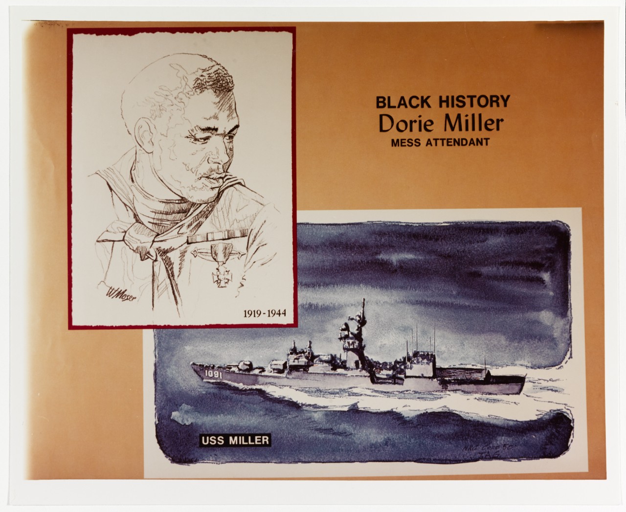 Photo #: NH 94600-KN (Color) "Black History" Poster
