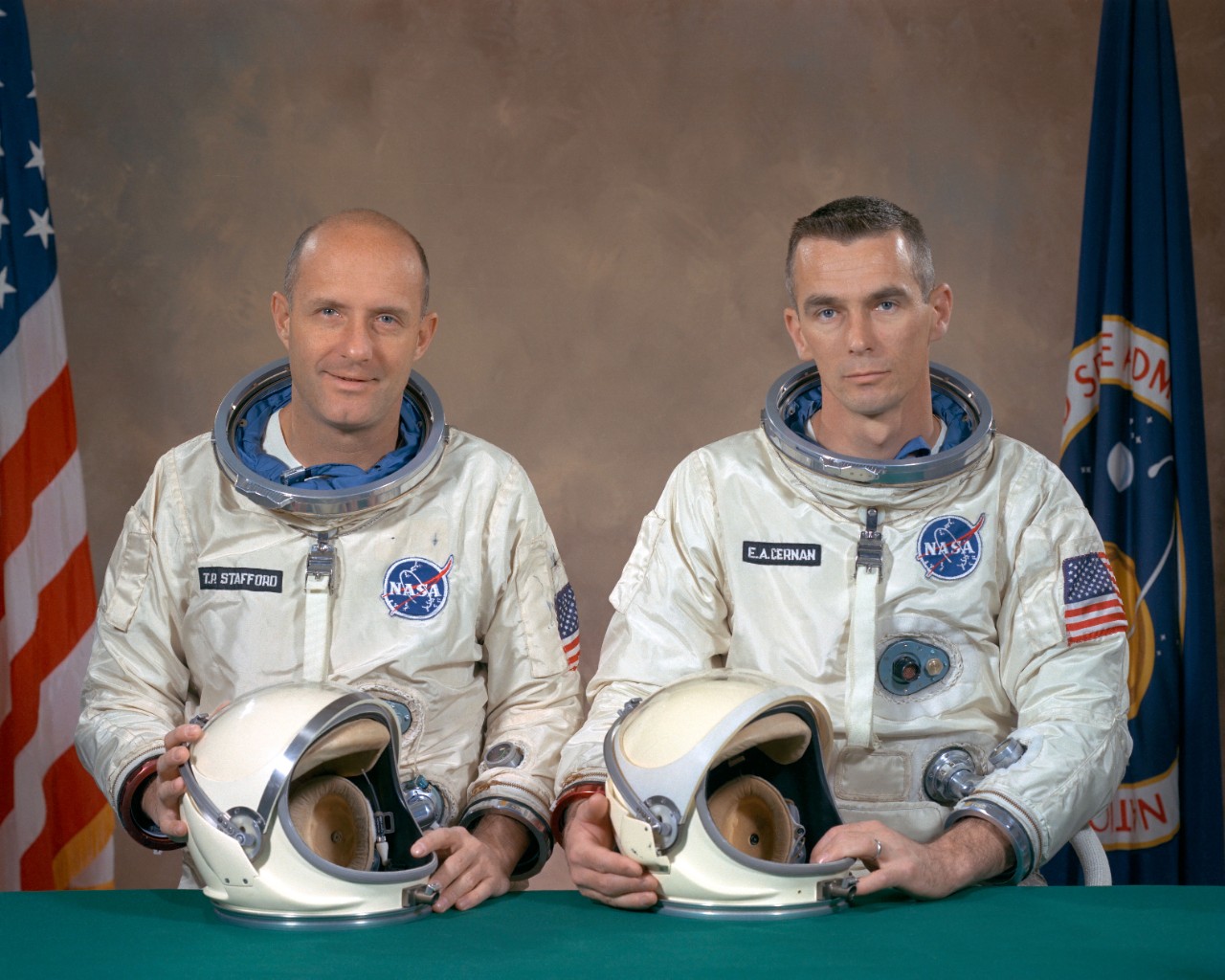 Gemini-9 prime crew portrait