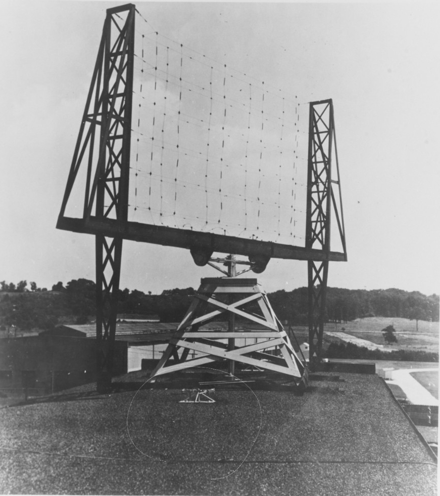 First Rotating Beam Radar Antenna