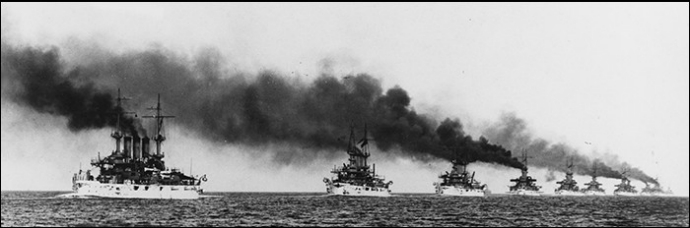 NH 92091: Battleships of the Great White Fleet