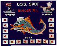 Battle Flag of USS Spot