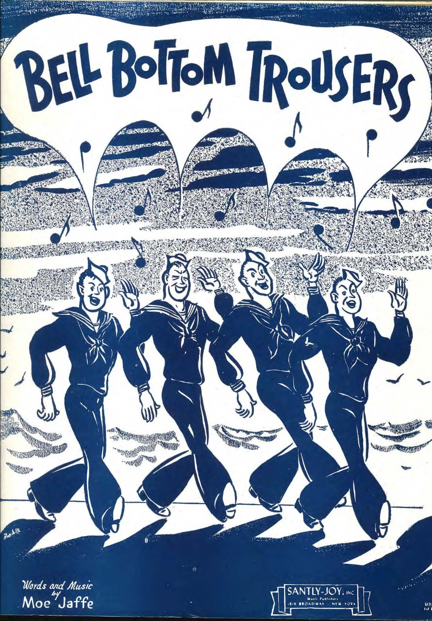 image of cover of Bell Bottom Trousers sheet music