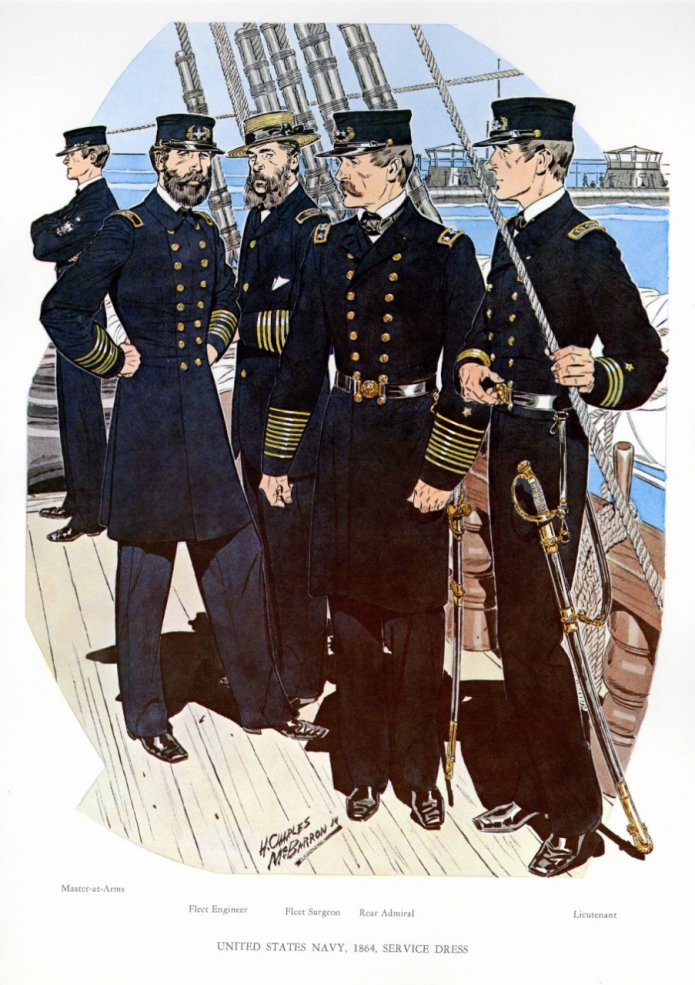 Uniforms of the U.S. Navy 1864