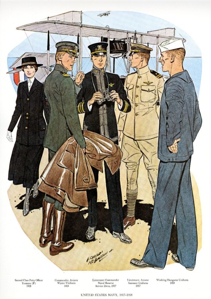 Uniforms of the U.S. Navy 1917-1918