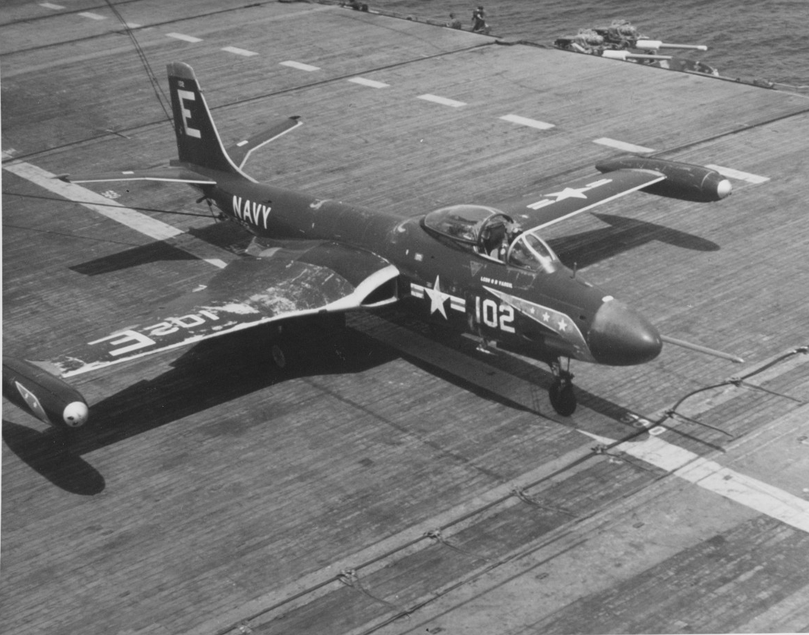 McDonnell F2H-4 Banshee fighter