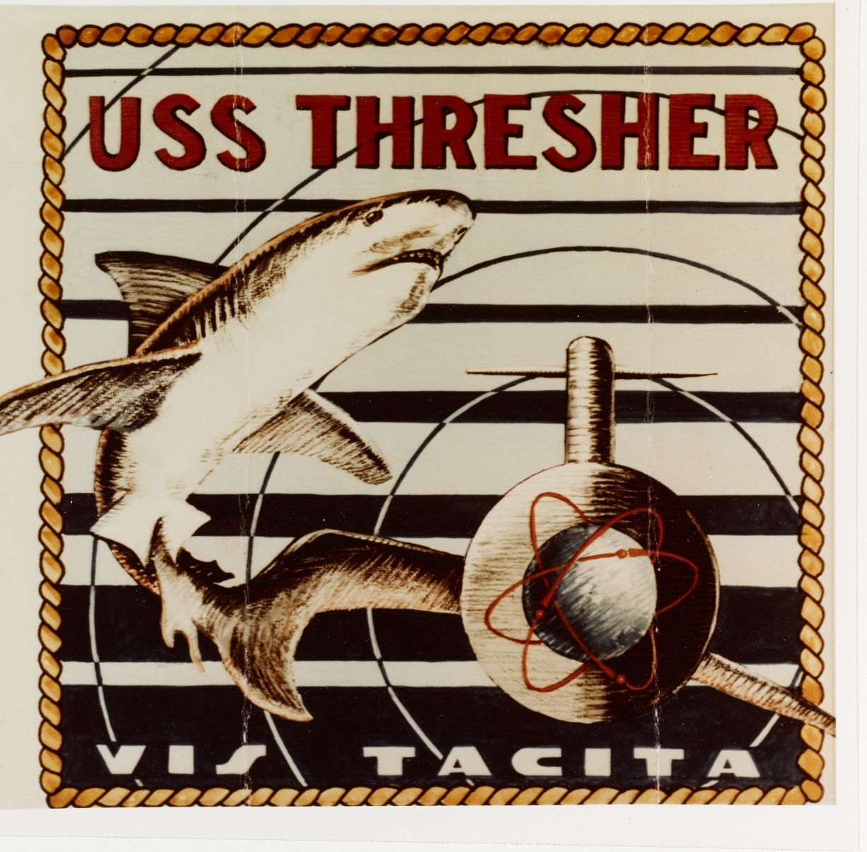 Photo #: NH 91424-KN Insignia: USS Thresher (SSN-593)