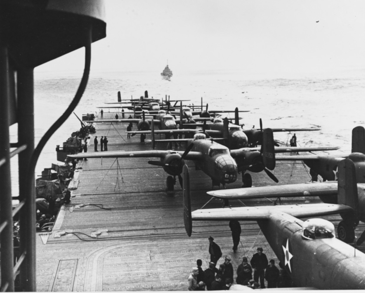Photo #: NH 53426 Doolittle Raid on Japan, 18 April 1942