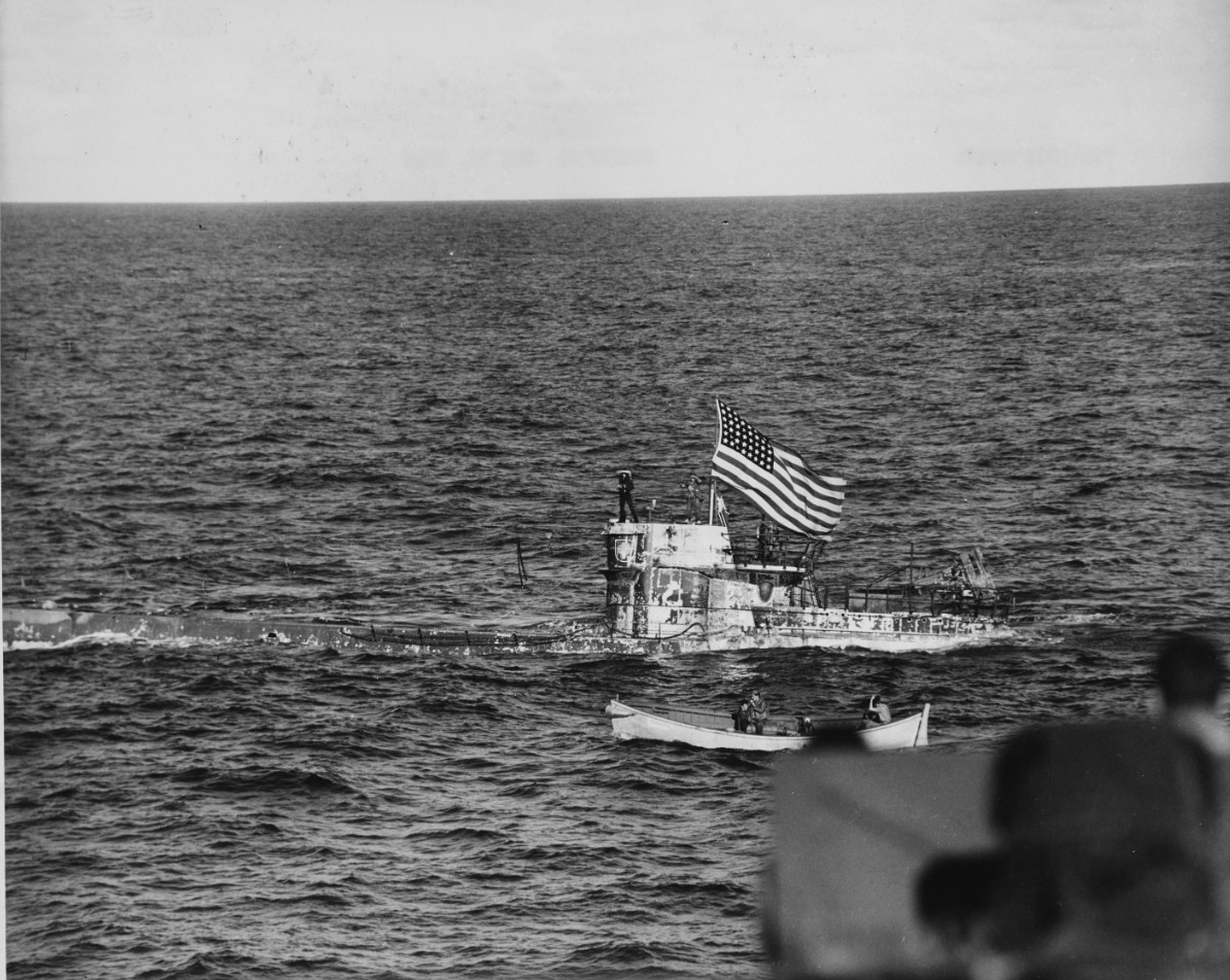 Photo #: 80-G-49171 Capture of German Submarine U-505