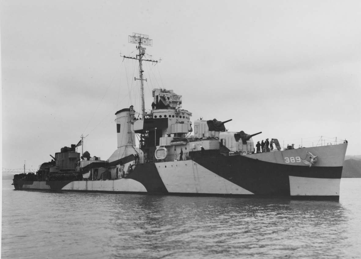 Photo #: 19-N-65301 USS Mugford (DD-389)