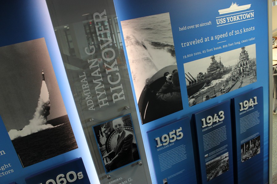 Shipbuilding history that spans form the beginning of the U.S. Navy through modern time