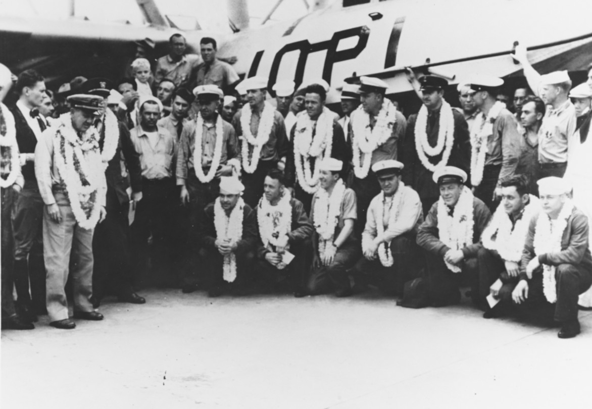 Crewmembers of Patrol Squadron 10 (VP-10)