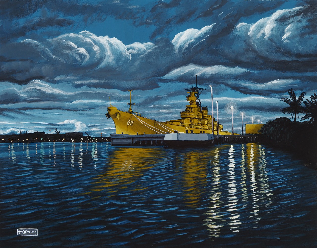 Painting of “The Mighty Missouri