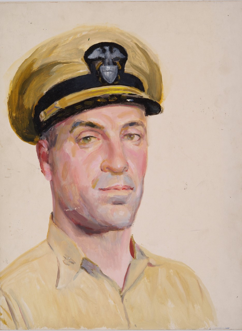 A portrait of a naval officer