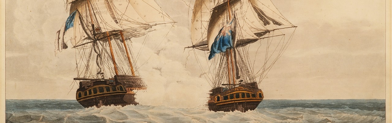 <p>To the Captain, Officers and Brave Crew of His Majesty's Frigate Endymion – as an Humble Record of British Skill and Valor of the Gallant Action on the 15<sup>th</sup> day of January &nbsp;With The United States Ship President Commanded by Commodore Decatur</p>
