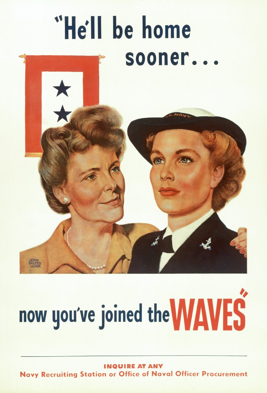 Poster with picture of WAVE with Mother