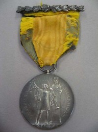 Image related to 1912 Olympics Silver Medal #1 Obverse - Carl Osburn