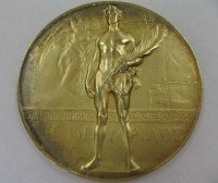 Image related to 1920 Olympics Gold Medal Obverse - Carl Osburn