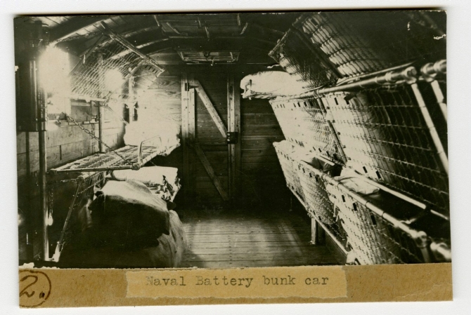 Naval Battery Bunk Car