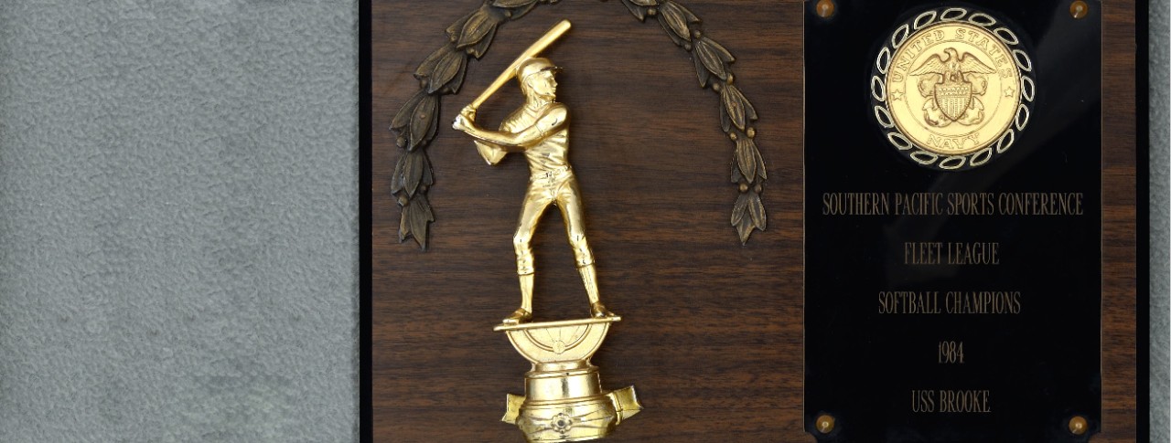 NHHC 1988-214-D Softball Trophy