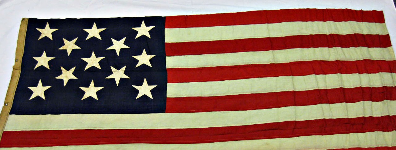 Boat Flag from the USS Olympia