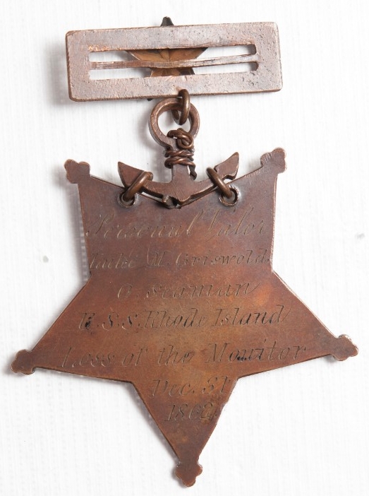 Reverse View Medal of Honor Luke Griswold
