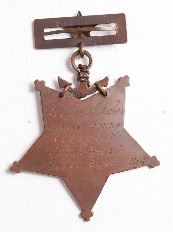 Reverse Medal of Honor William Jones