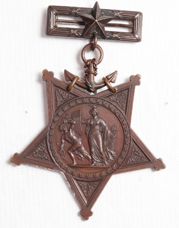 Obverse view of Medal of Honor of William Jones