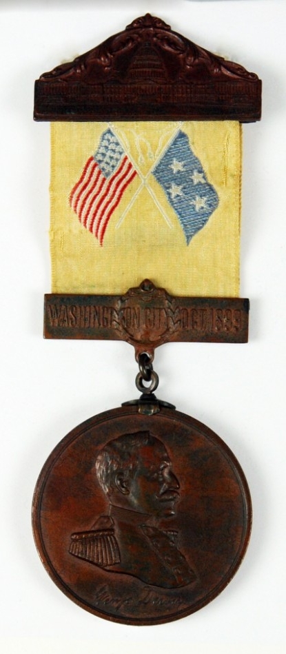 Commemorative Medal Admiral Dewey Washington DC Reception Obverse
