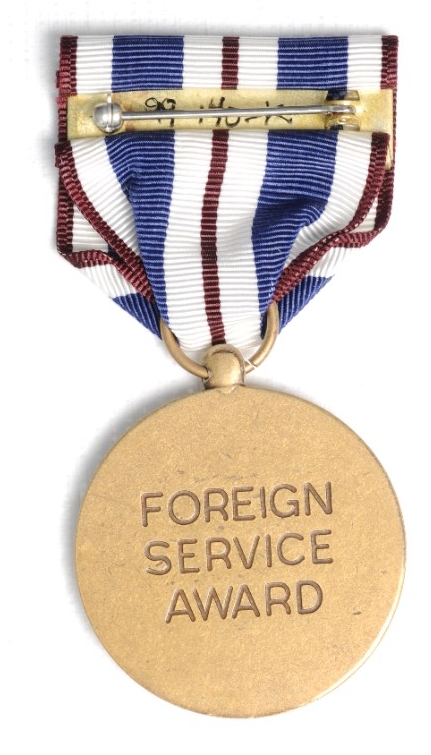 Public Health Service Foreign Service Medal Reverse