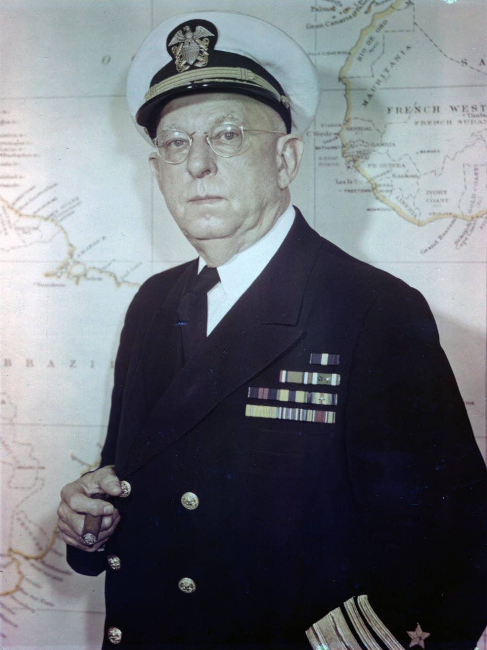 Approximately 300 photos, postcards, and negatives from the career of Vice Admiral Harold Bowen Sr. (1883-1965), who served as head of the Naval Research Laboratory and the Office of Naval Research. Originally donated by Bowen to the Naval Historical Foundation, and subsequently donated to the Naval History and Heritage Command. There are a few photos of his early life and career, but the preponderance of material is from his time as a flag officer. There are a significant number of posed portraits, as well as award ceremonies, meetings, and public events. A small selection of images show ship christenings and launchings. Some photos have been assigned NH numbers or were removed to the NH collection.