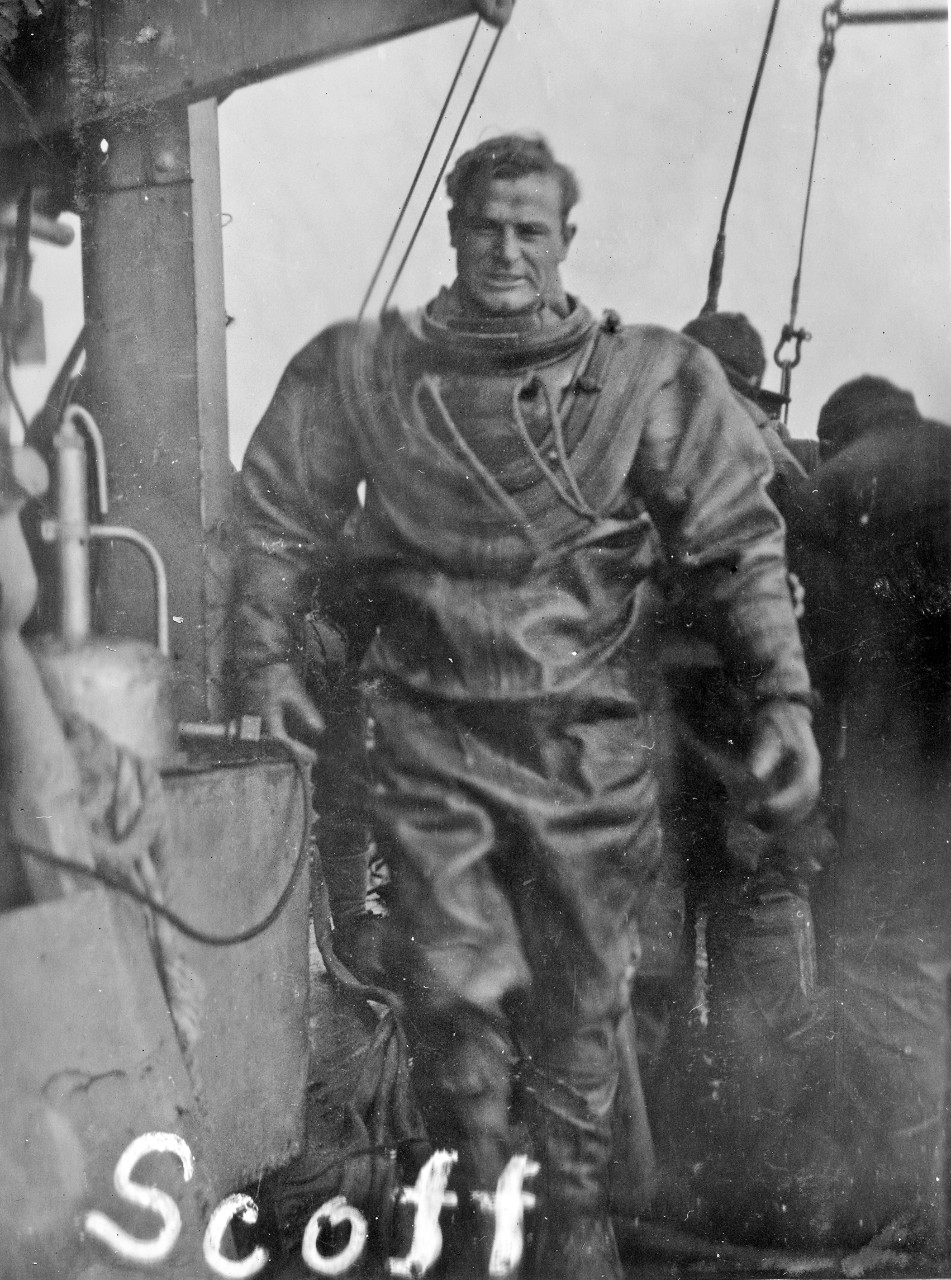 S-4 salvage diver Scott