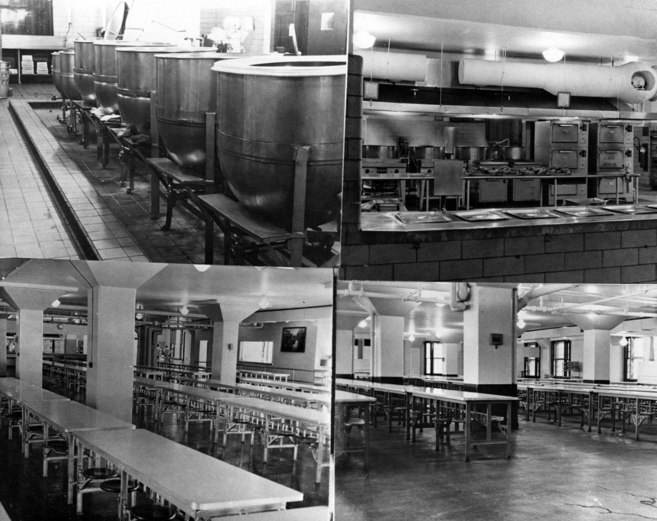 Mess Hall, Cooking Pots, Steam Line