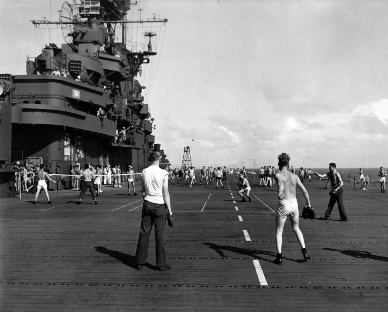 S-064 Dr. W.D Thompson Collection 347 photographs circa World War II and late 1940s, showing a large variety of recreation activities. Included are sports, crafts, hobbies, entertainment, celebrities, holidays, and contests. Three books related to US Navy entertainment and recreation, transferred to Navy Department Library. Images are mostly uncaptioned.
