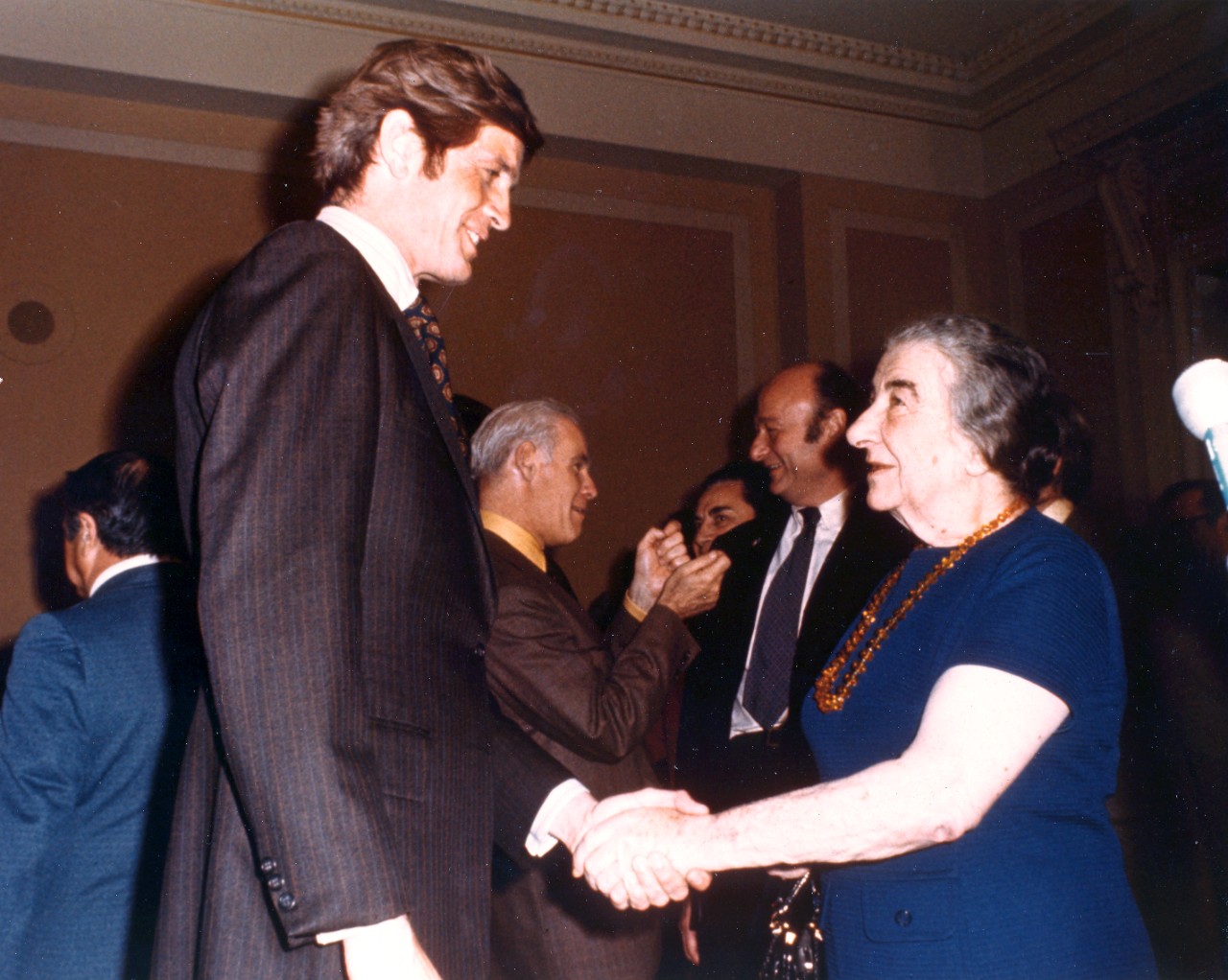 Charlie Wilson & Golda Meir 