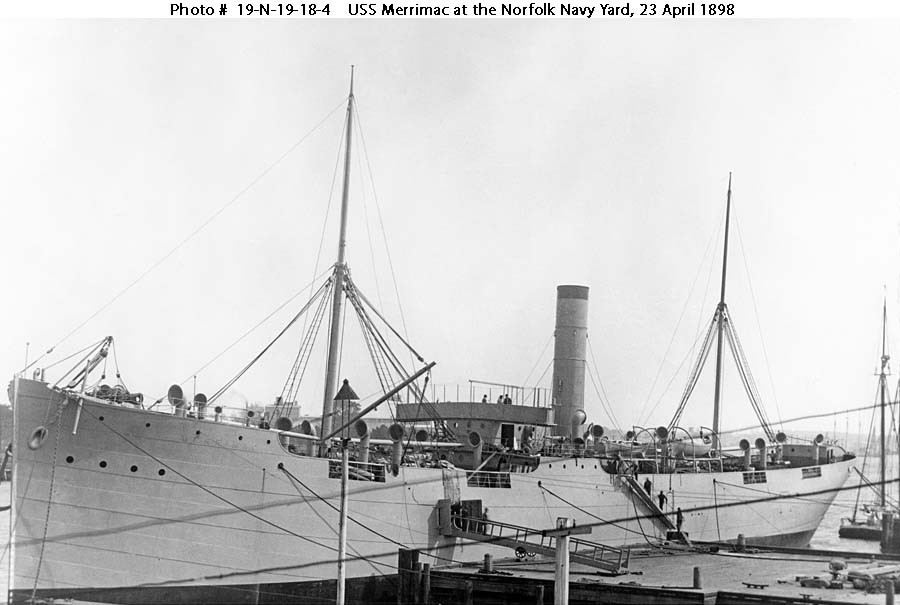 Photo #: 19-N-19-18-4  USS Merrimac