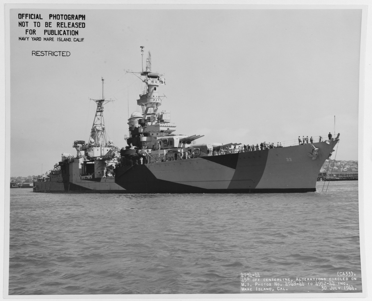 Photo #: 19-N-70346  USS Portland (CA-33)